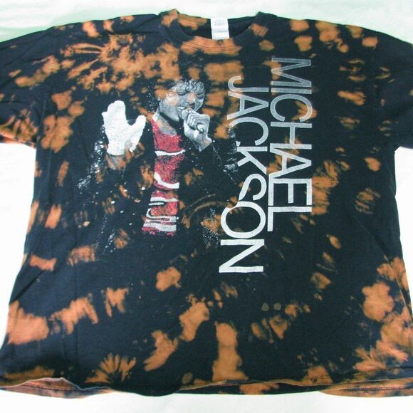 Michael Jackson Tie-Dye T-Shirt - Picture 1 of 5